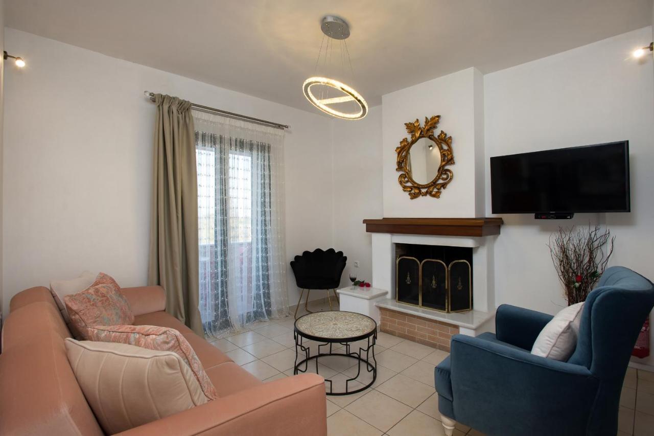 Almiros Beach Villa Mare E Monti מראה חיצוני תמונה