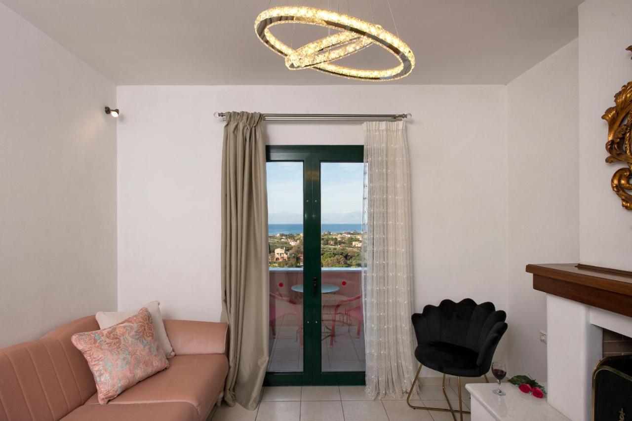 Almiros Beach Villa Mare E Monti מראה חיצוני תמונה