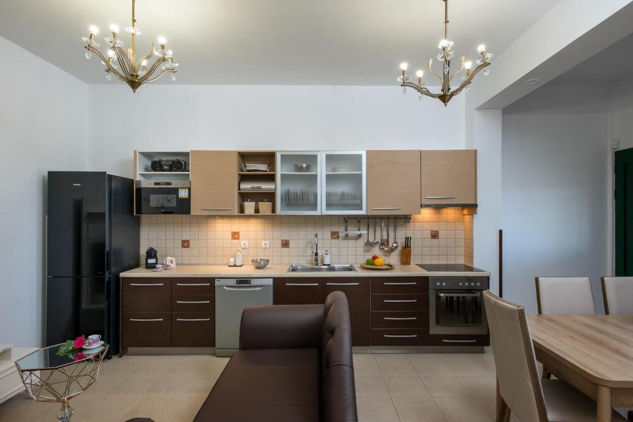 Almiros Beach Villa Mare E Monti מראה חיצוני תמונה
