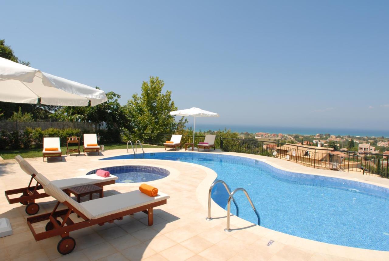 Almiros Beach Villa Mare E Monti מראה חיצוני תמונה