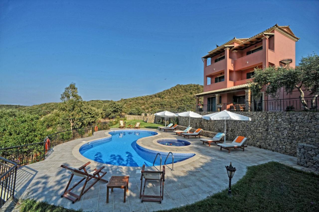 Almiros Beach Villa Mare E Monti מראה חיצוני תמונה
